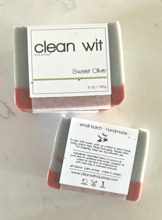 Sweet Olive Soap Bar by Clean Wit