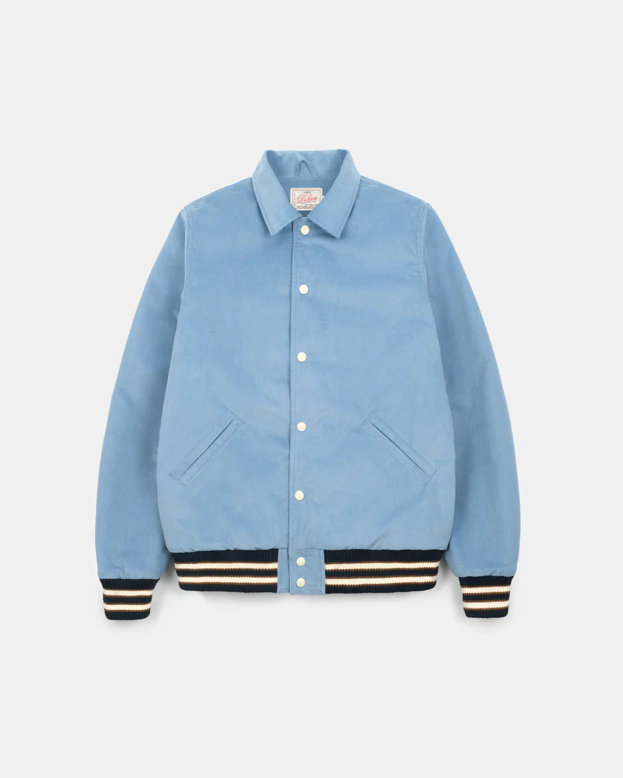 Team Jacket - Dusty Blue Corduroy by Dehen 1920