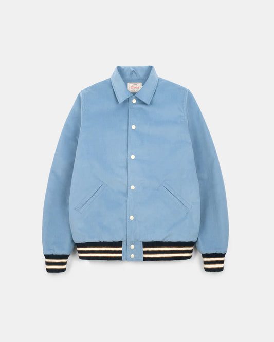 Team Jacket - Dusty Blue Corduroy by Dehen 1920