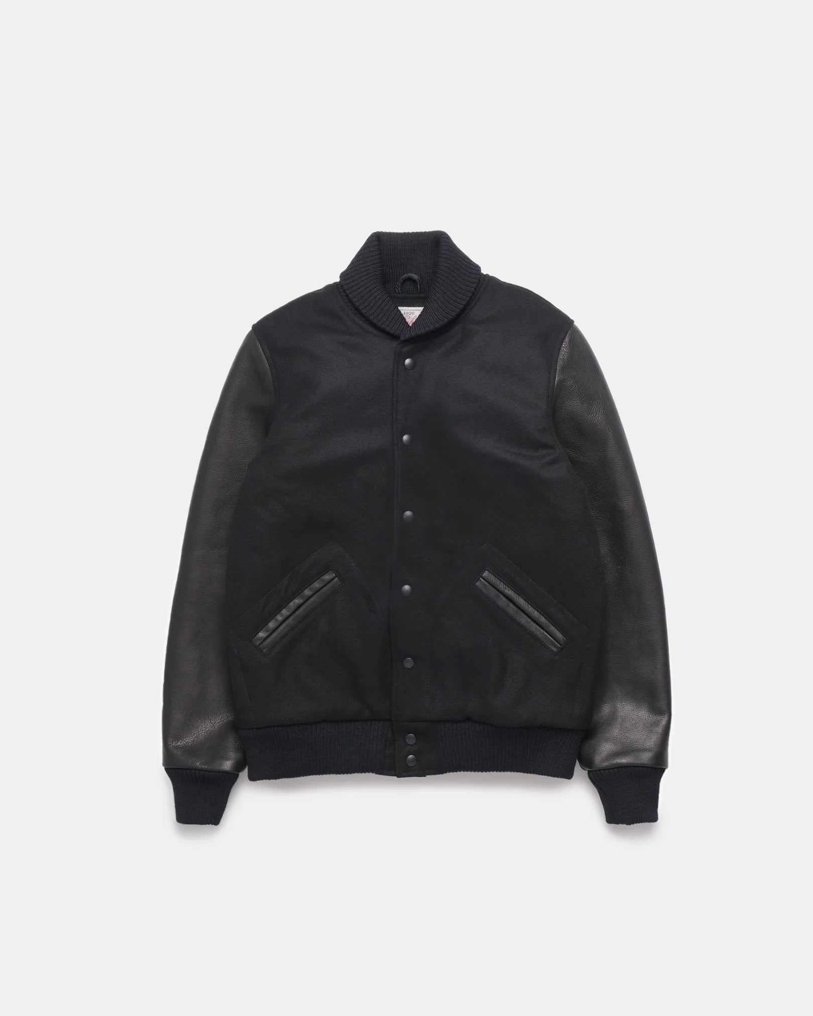 Varsity Jacket - Black/Black by Dehen 1920