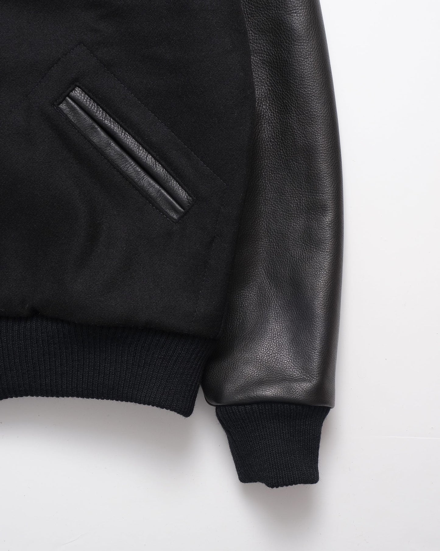Varsity Jacket - Black/Black by Dehen 1920