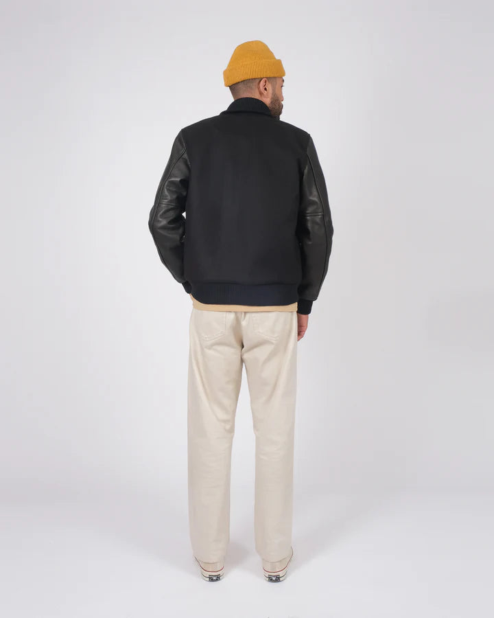 Varsity Jacket - Black/Black by Dehen 1920