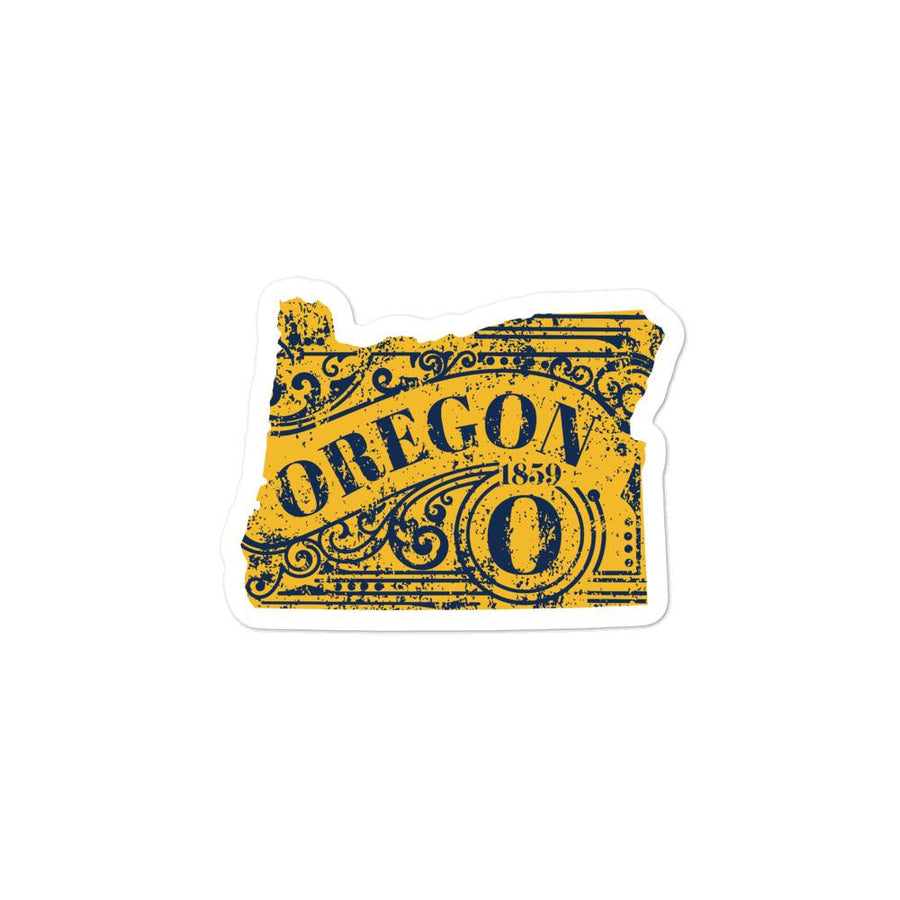 Oregon Sticker by Etta & James Junction