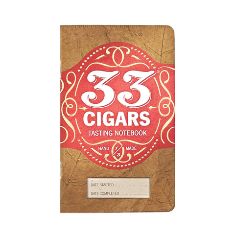 33 Cigars Tasting Notebook by 33 Books Co.