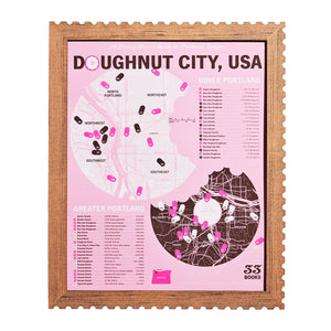 Doughnut City, USA Poster by 33 Books Co.