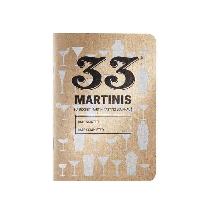 33 Martinis Tasting Journal by 33 Books Co.
