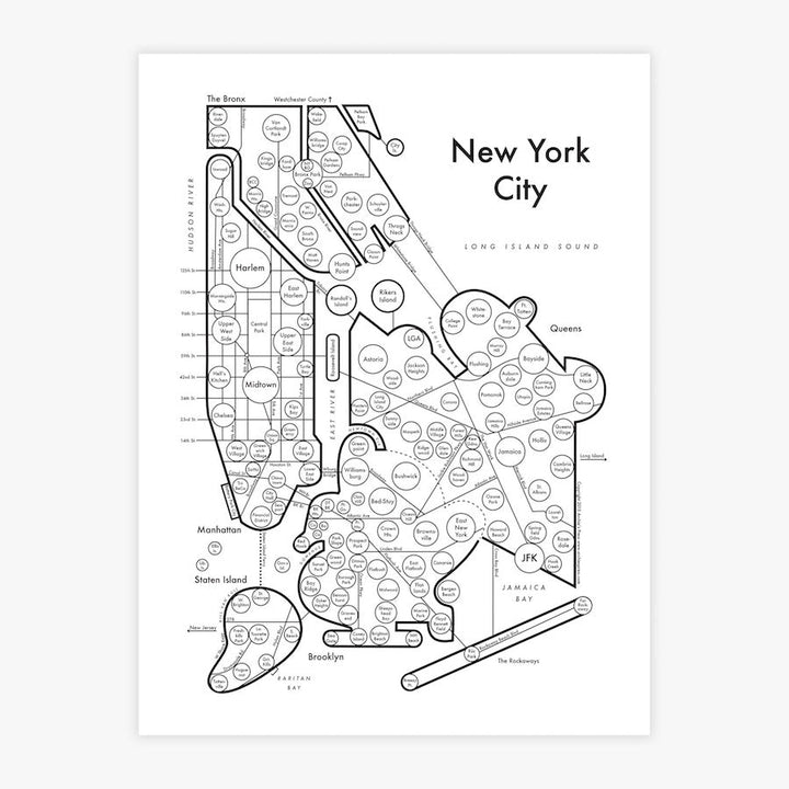 New York City Map by Archie's Press