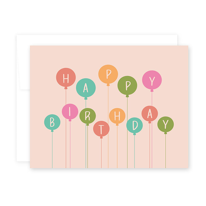 HBD Balloons Card by April Black