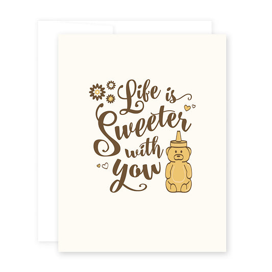 Love Honey Bear Card by April Black