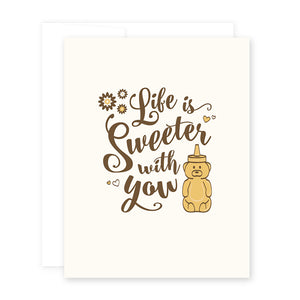Love Honey Bear Card by April Black