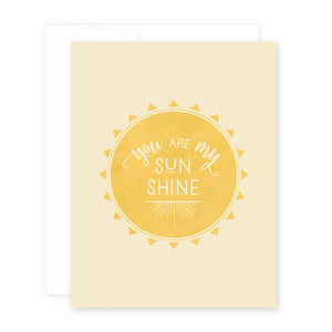 Love Sun Card by April Black