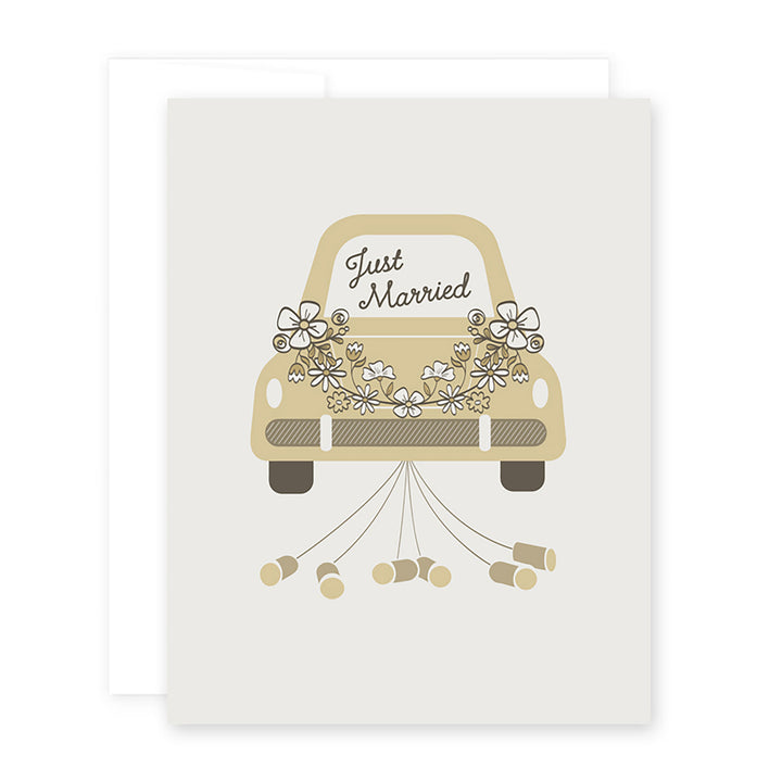 Just Married Card by April Black