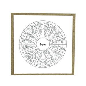 Beer Chart Print