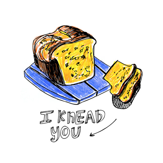 I Knead You Card by ARTjaden