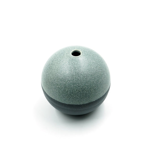 Balls! Vase Gunmetal/ Grey by Theresa Arrison