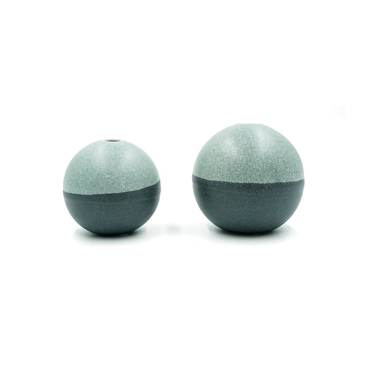 Balls! Vase Gunmetal/ Grey by Theresa Arrison