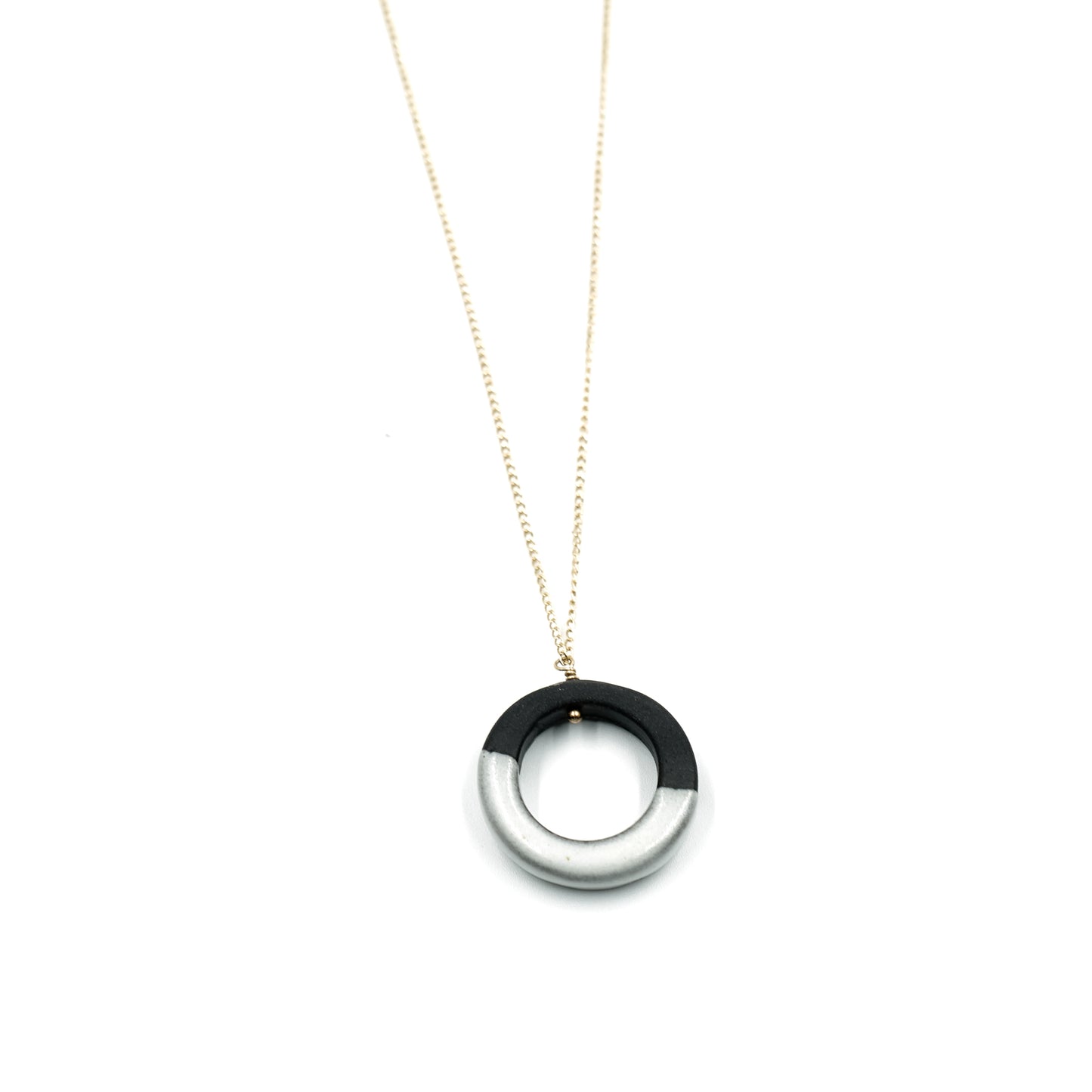 Obsidian Volta Necklace