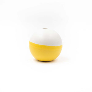 Balls! Vase Sherbet/ Cream by Theresa Arrison