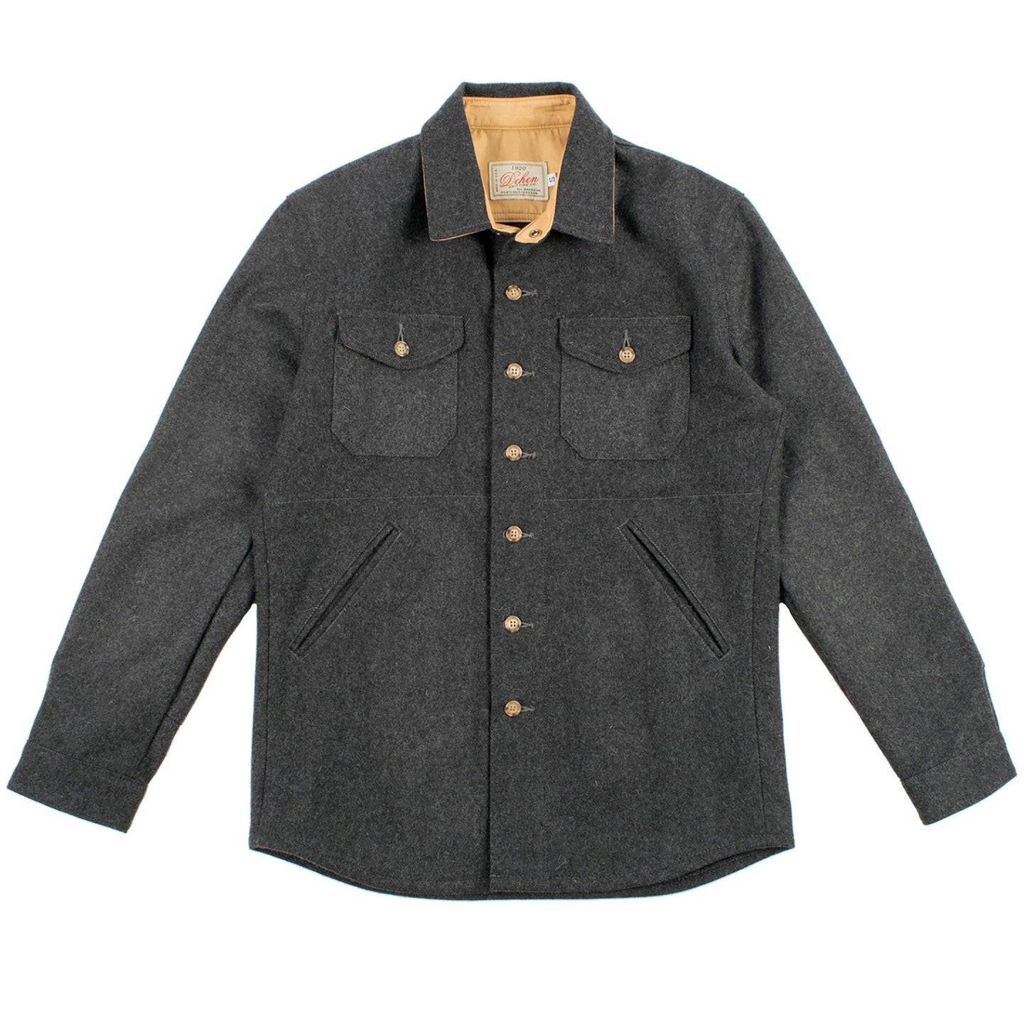 Dehen 1920 Crissman Charcoal Overshirt