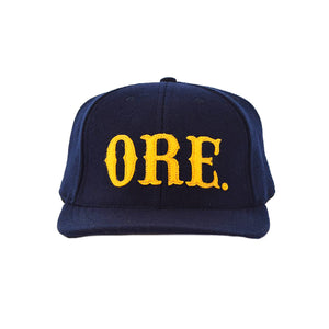 Dehen 1920 "ORE" Wool Felt Lettering Baseball Cap