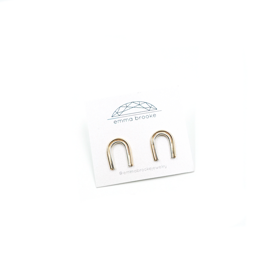 Arcos Two Tone Studs