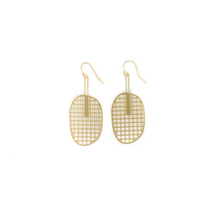 Fan 14k Gold Fill Earrings by Studiyo Jewelry