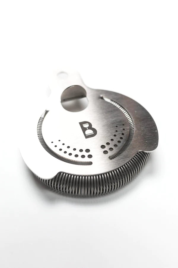 Hawthorne Strainer by Bull in China In Stainless Steel - Made In USA - High Density Spring Cocktail Strainer for Boston Shakers and Mixing Glasses for Bars & Bartenders - Thumbnail 4