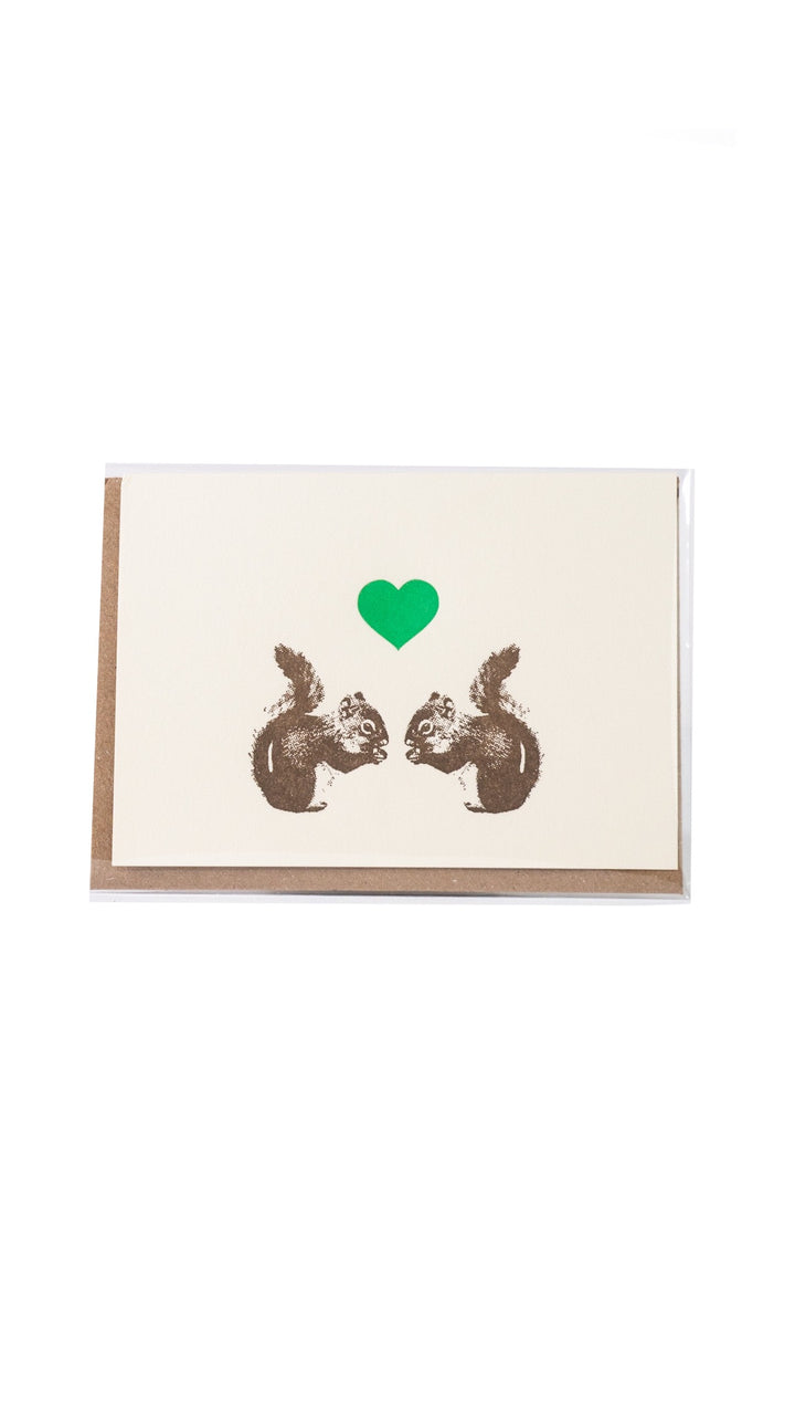 Squirrels Dining Out Card by Lark Press