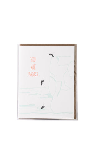 You Are Badass Card by Lark Press