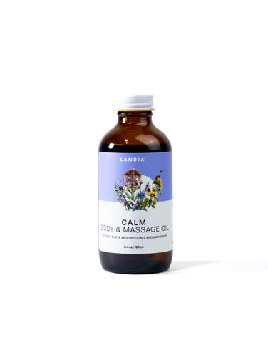 Calm Body & Massage Oil by Landia Skincare