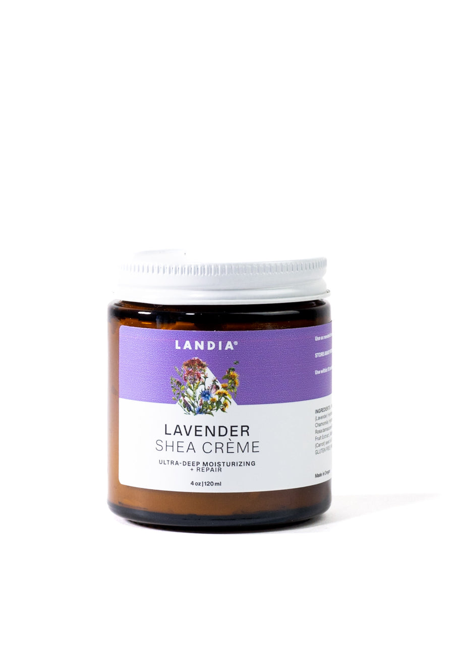 Lavender Shea Cream 4oz by Landia Skincare