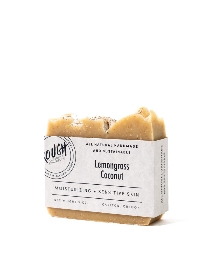 Lemongrass Coconut Soap DISC by Rough Cut Soap & Sundries