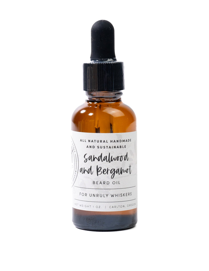 Sandalwood Bergamot Beard Oil by Rough Cut Soap & Sundries