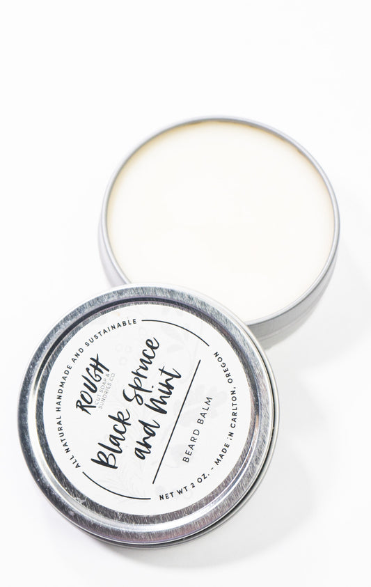 Spruce + Mint Beard Balm by Rough Cut Soap & Sundries