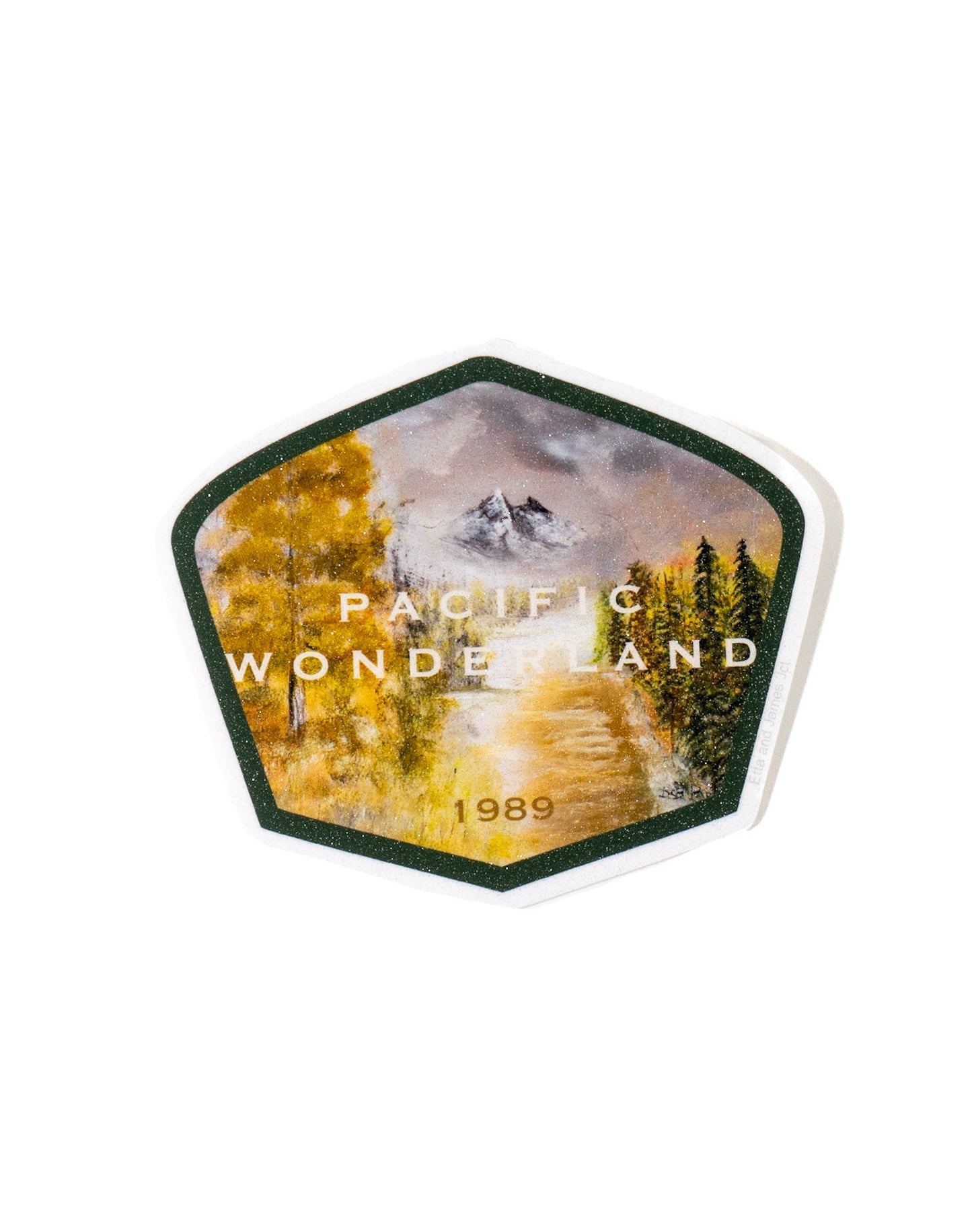 Pacific Wonderland Sparkle Sticker by Etta & James Junctions