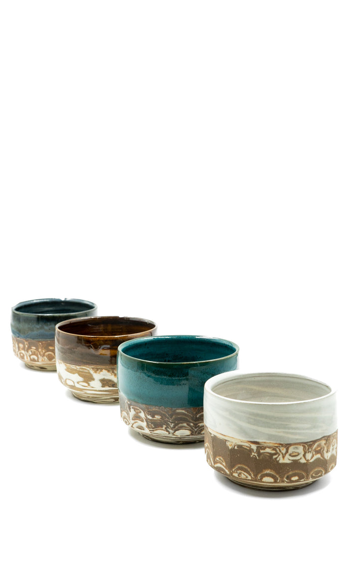 Marble Matcha Tea Bowl by Terra Noir