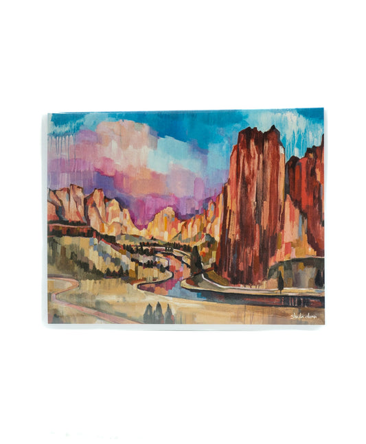 Smith Rock Card by Sheila Dunn