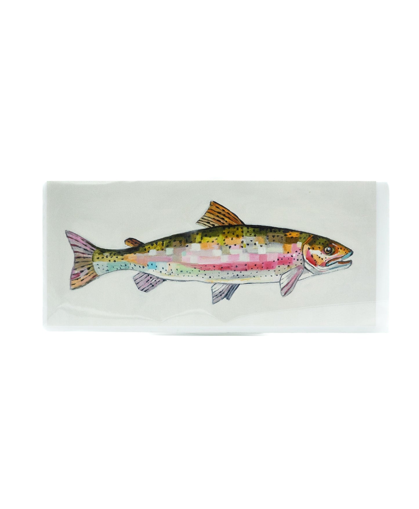 Rainbow Trout Card by Sheila Dunn