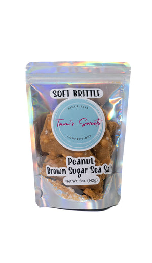 Brown Sugar & Sea Salt Soft Peanut Brittle by Tam's Sweets