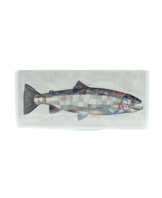 Winter Steelhead Card by Sheila Dunn