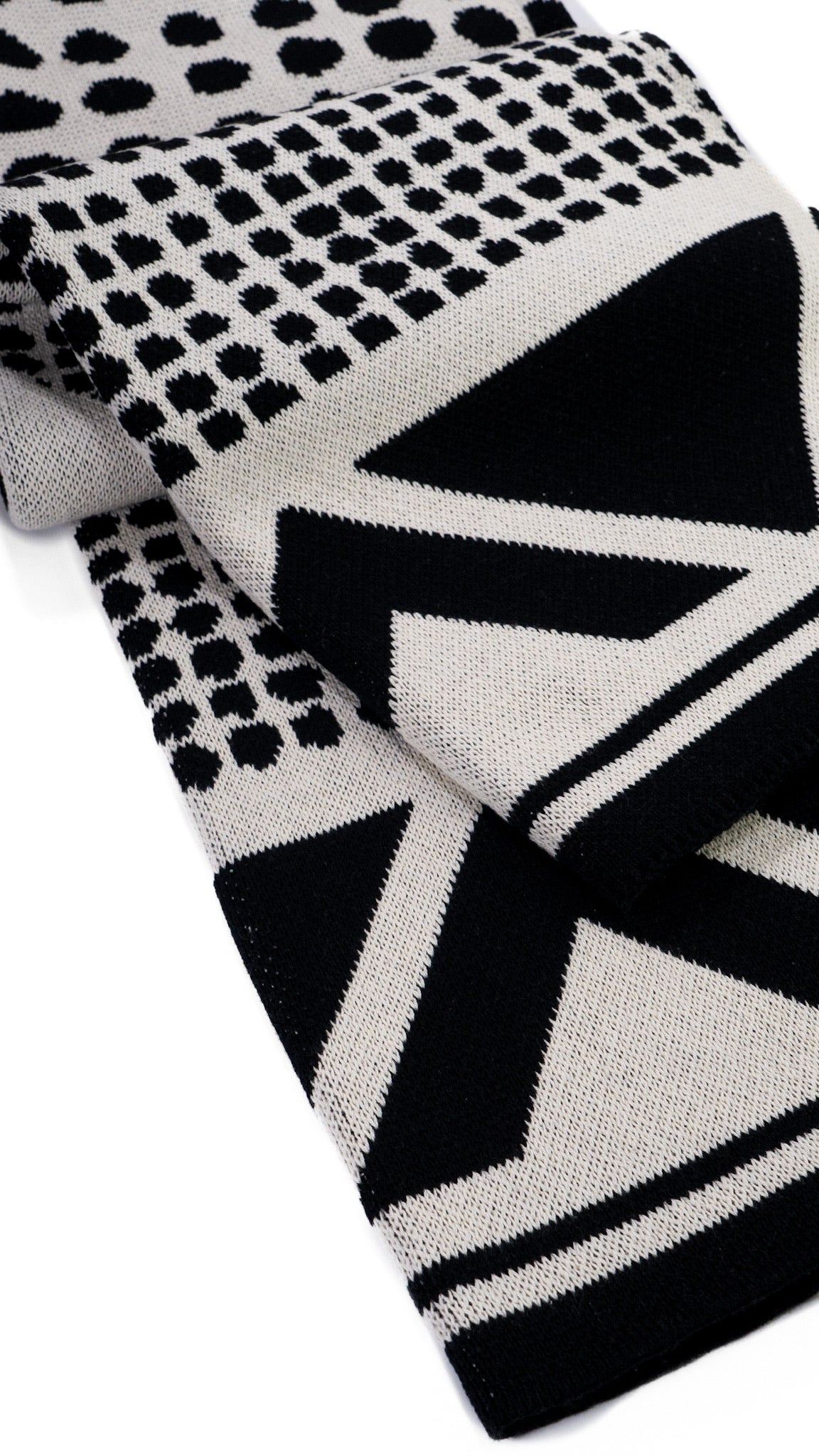 Adobe Throw (Black/Cream) by Seek & Swoon