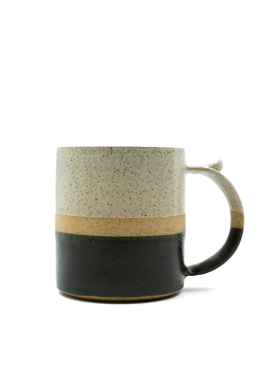 Speckled Mug w/ Stripe by Terra Noir