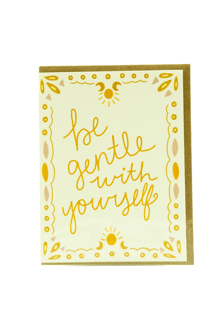 Be Gentle with Yourself Card by Maija Rebecca