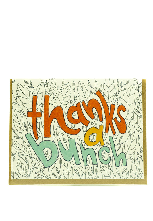 Thanks a Bunch Card (DISC) by Maija Rebecca