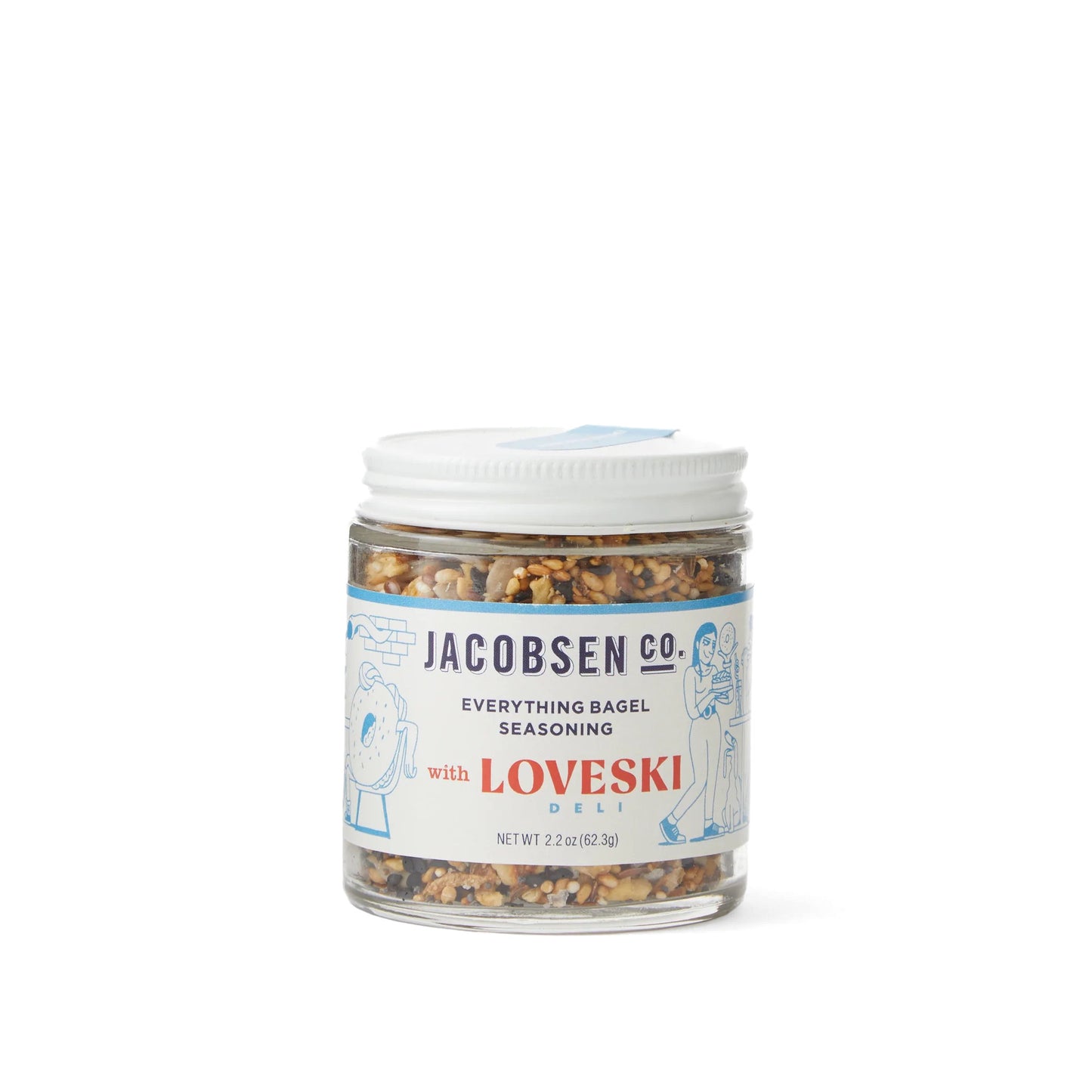 Loveski Everything Bagel Seasoning by Jacobsen Salt Co.