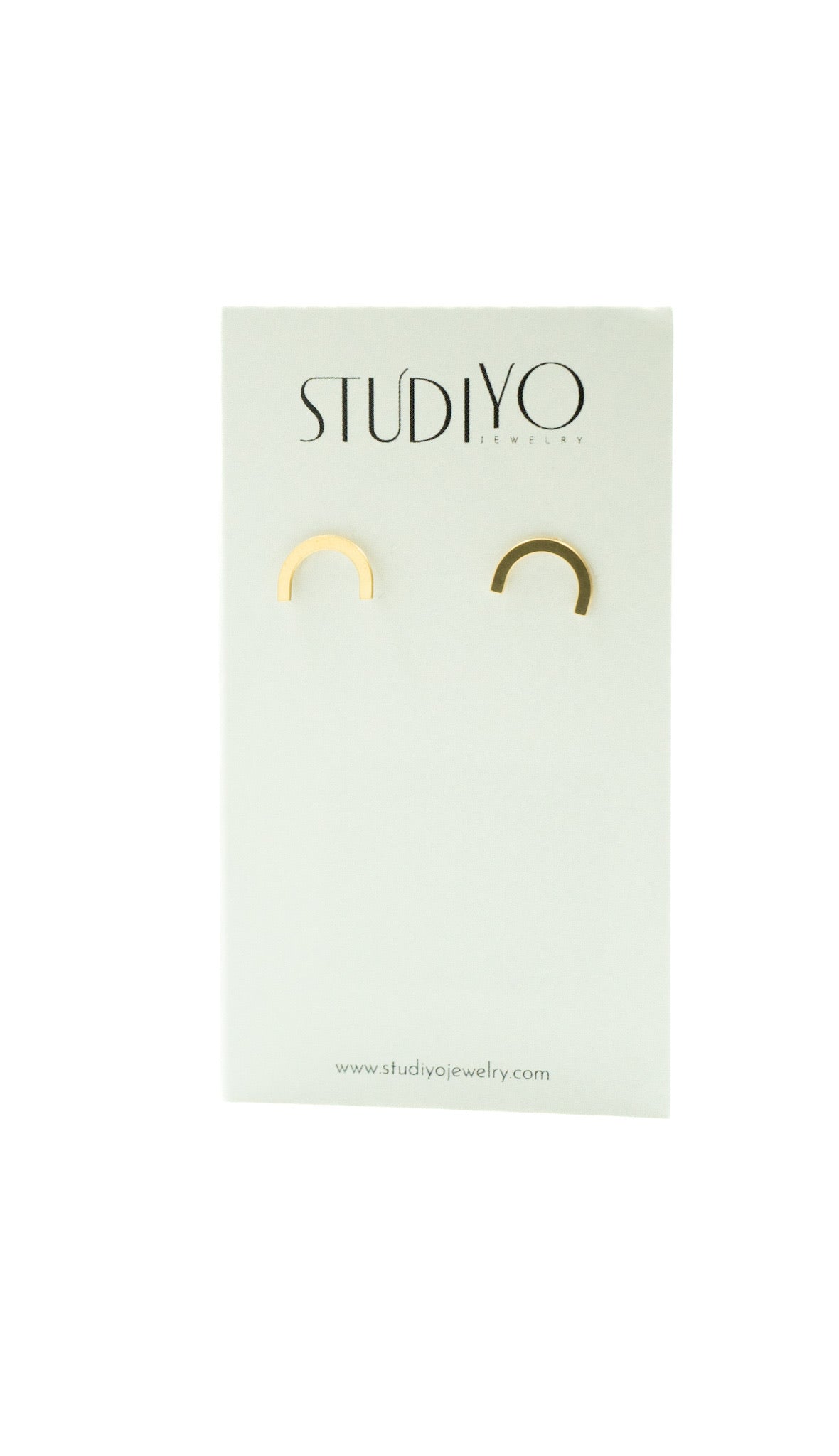 Arc Studs by Studiyo Jewelry