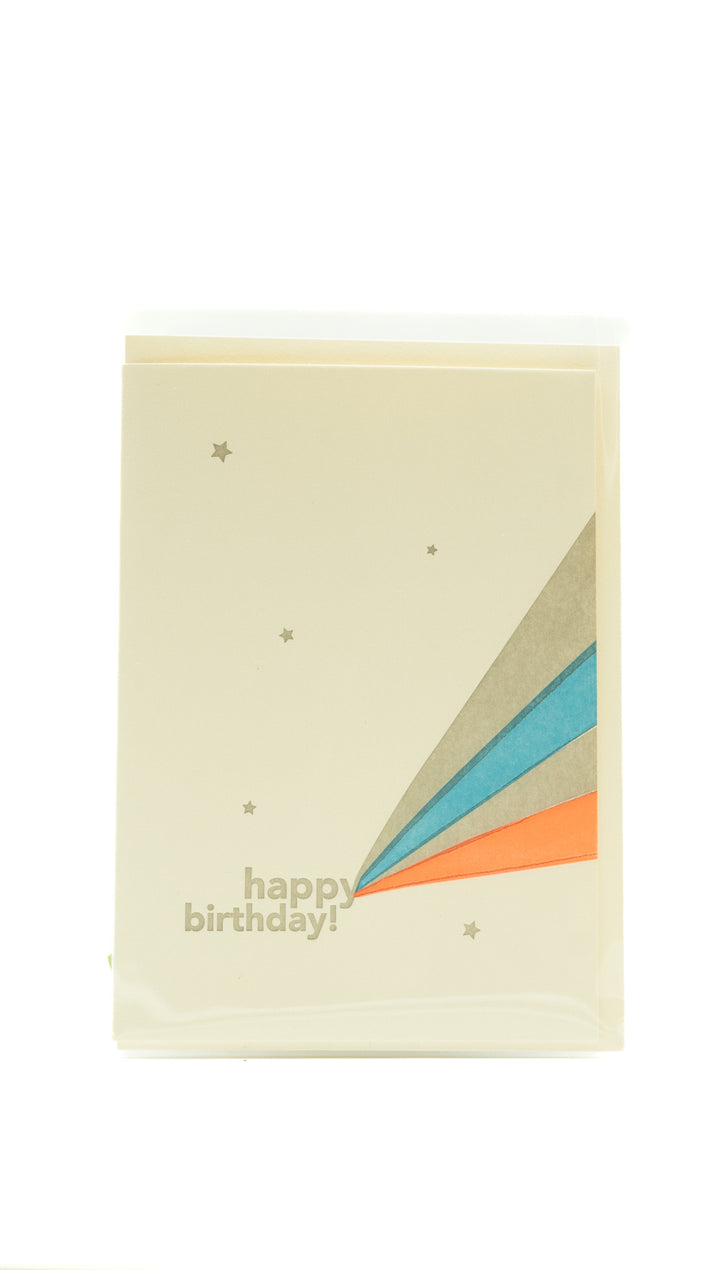 Happy Birthday Rays Card by Lark Press