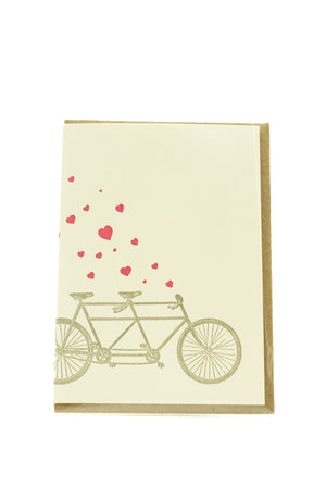 Tandem Love Bike Card by Lark Press