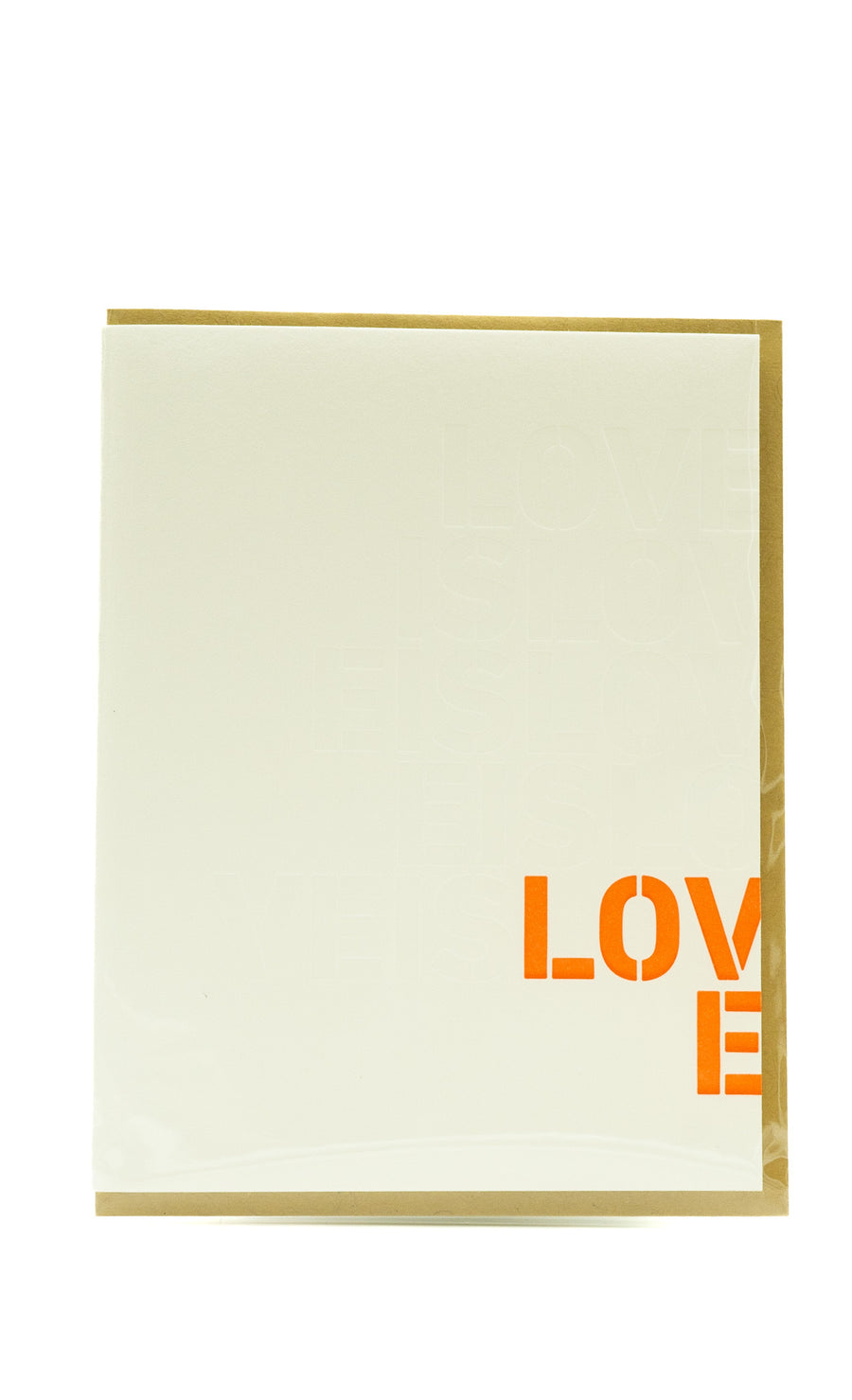 Love is Love is Love Card by Lark Press