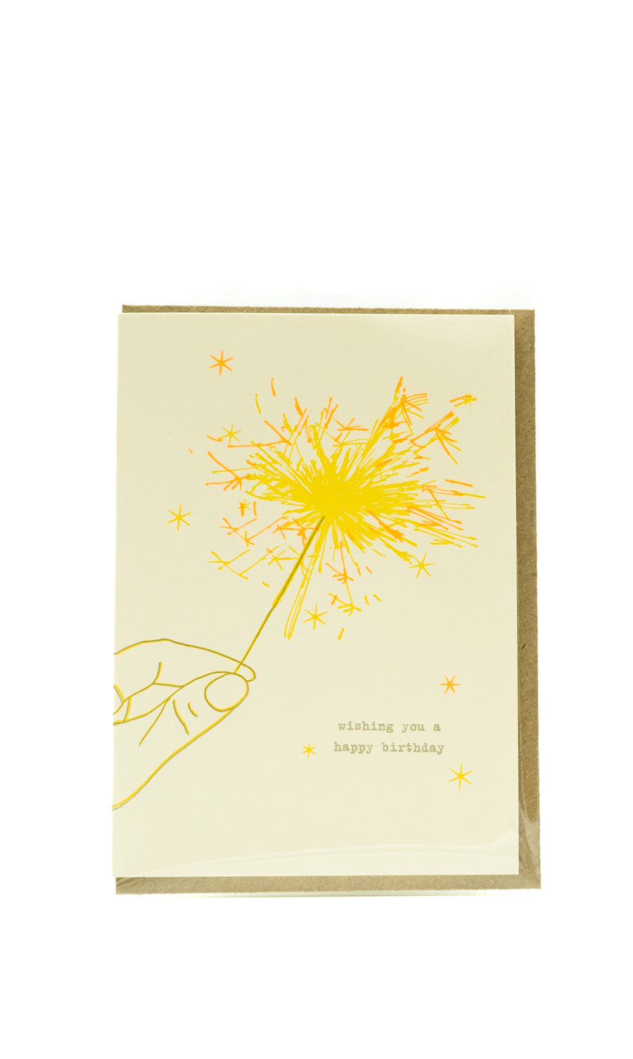 Happy Birthday Sparkler Card by Lark Press